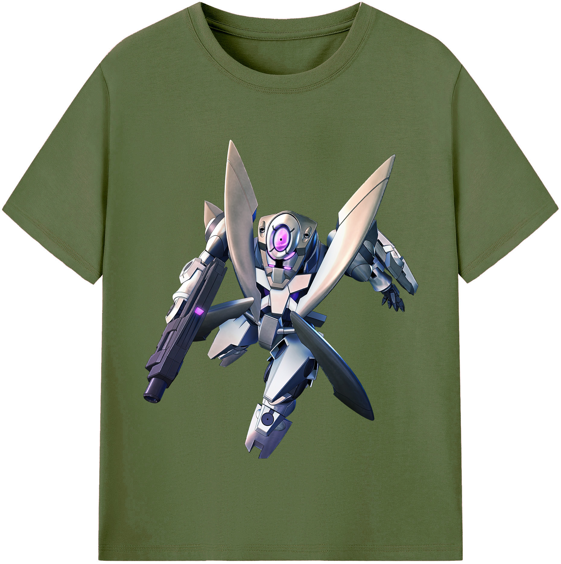（画像用） 機動戦士ガンダム Mobile Suit Gundam 綿100％半袖Tシャツ（フロントプリント）